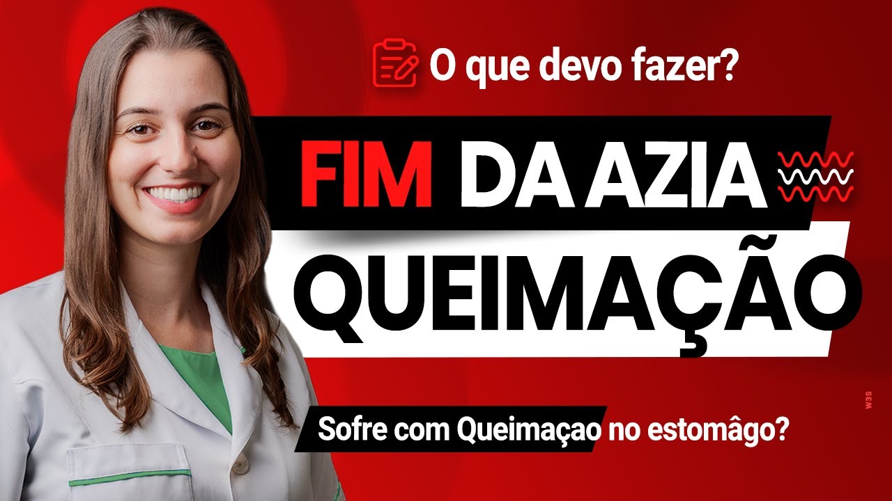 Como acabar com a azia e a queima&ccedil;&atilde;o