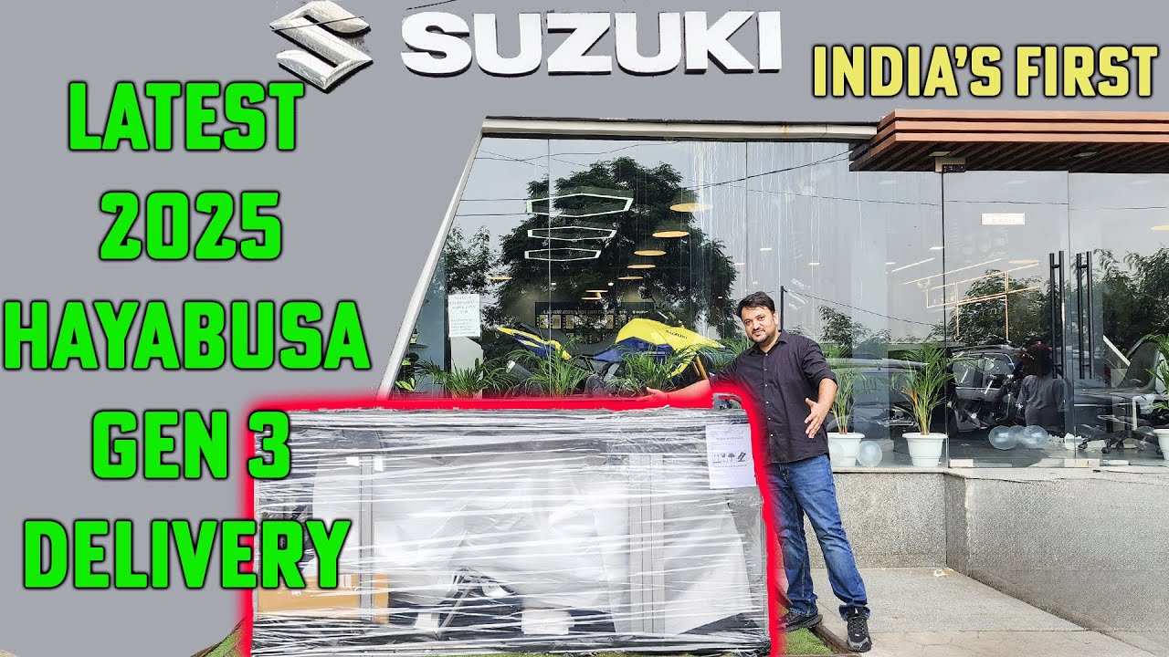 INDIA'S FIRST HAYABUSA GEN 3 LATEST 2025 DELIVERY