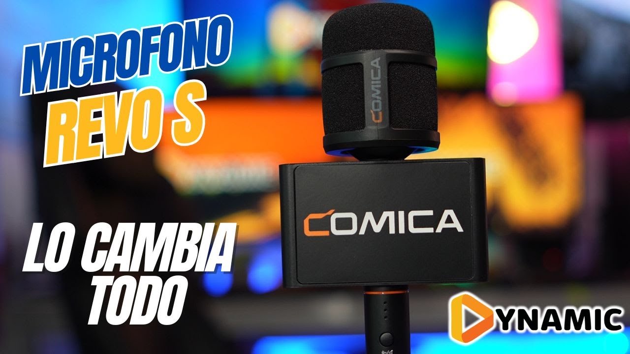 El microfono para Periodistas que lo cambia todo Revo S de Comica en Dynamic Tutorial Review