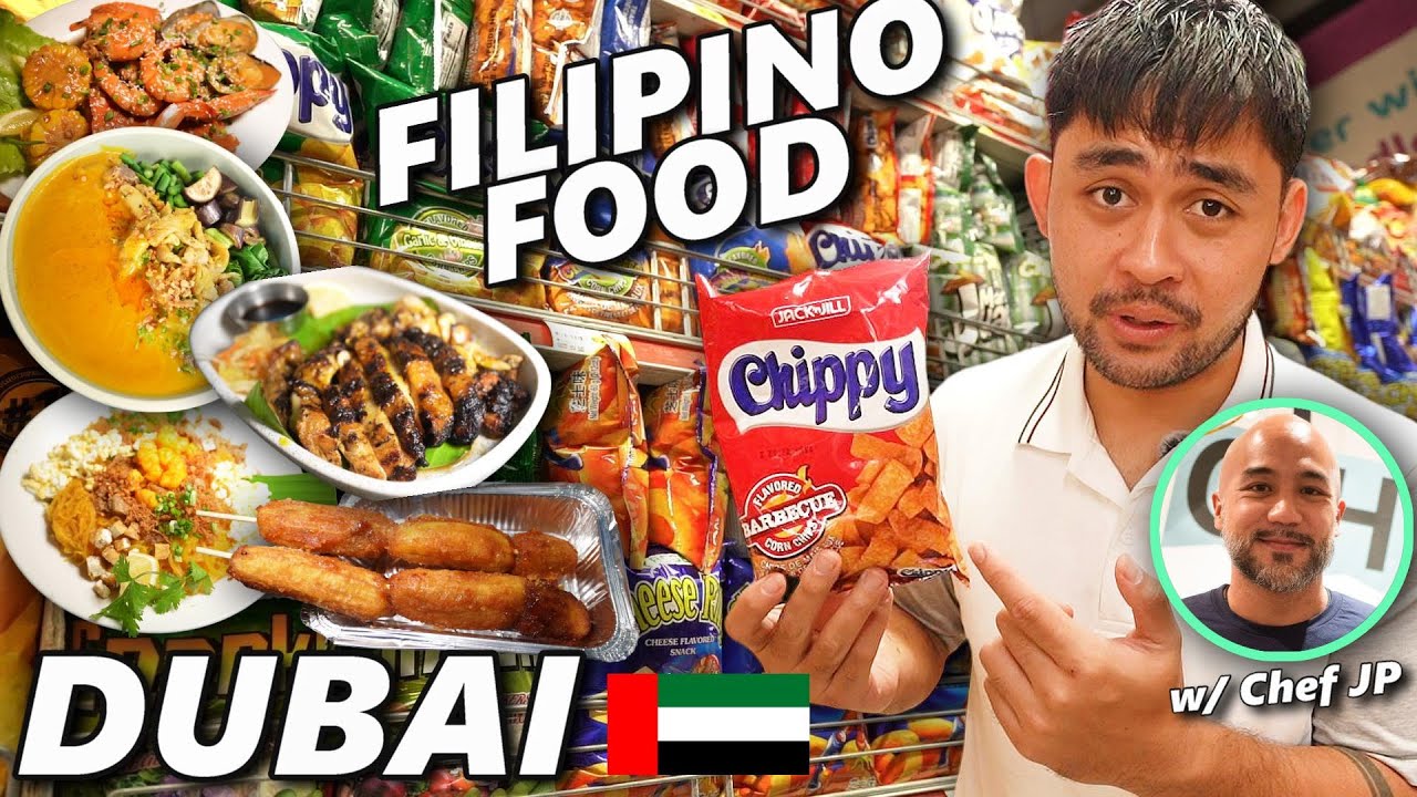 Dubai FILIPINO Food Tour🇦🇪 Uncovering Life of Filipinos in DUBAI in 24 Hours w/ Chef JP Anglo