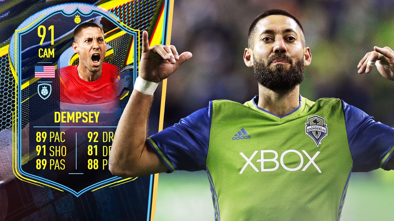 WHAT IS THIS CARD?! 🤯 FUT Hero Captains Clint Dempsey Player Review! FIFA 22 Ultimate Team