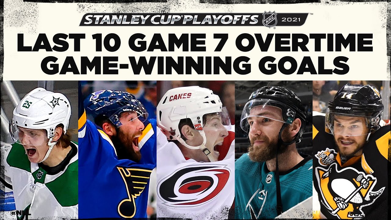 Last 10 Game 7 Overtime Winners
