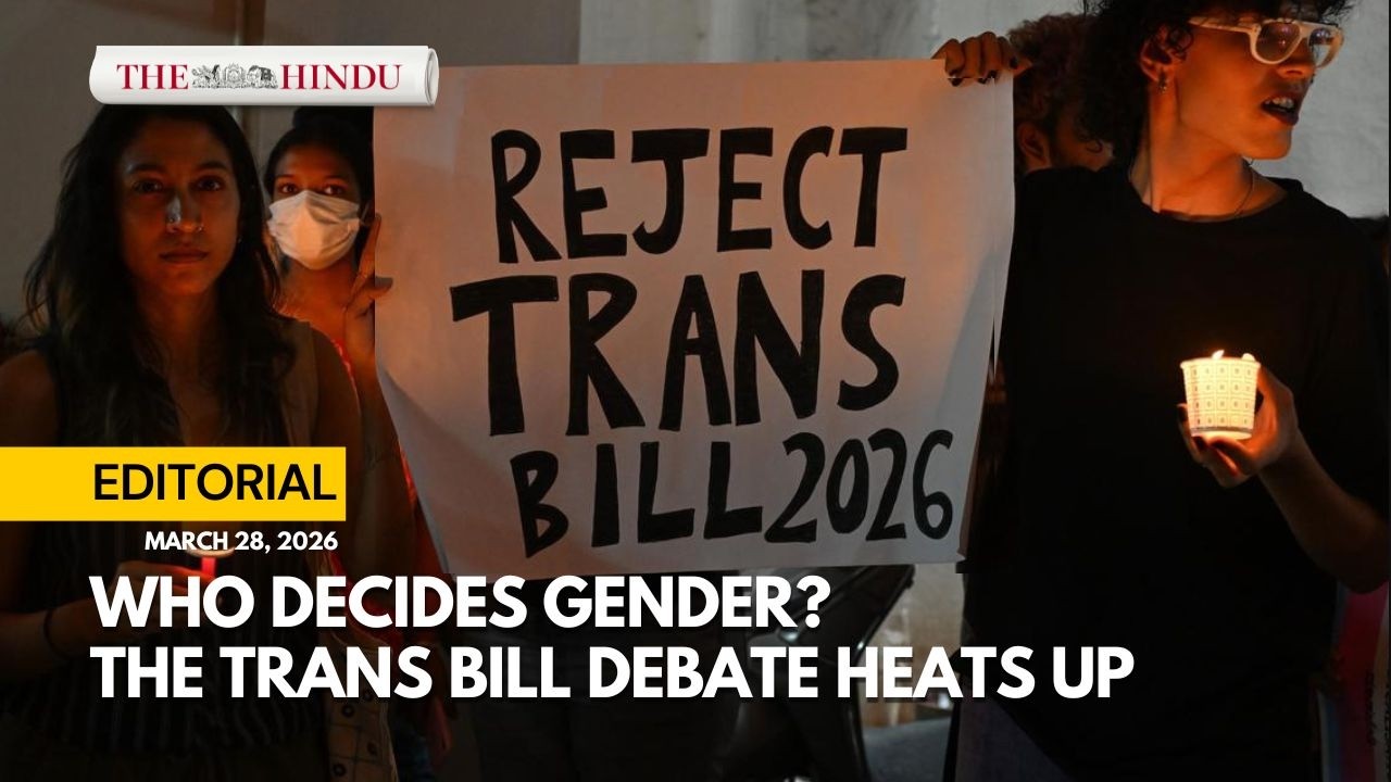 A shade of dark: On the Transgender Persons Amendment Bill, 2026 | The Hindu Editorial