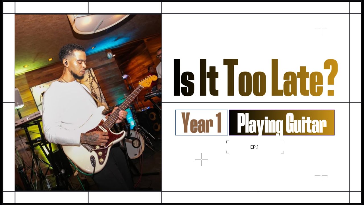 I Started Playing Guitar in My 30s… Here’s What My First Year REALLY Looked Like