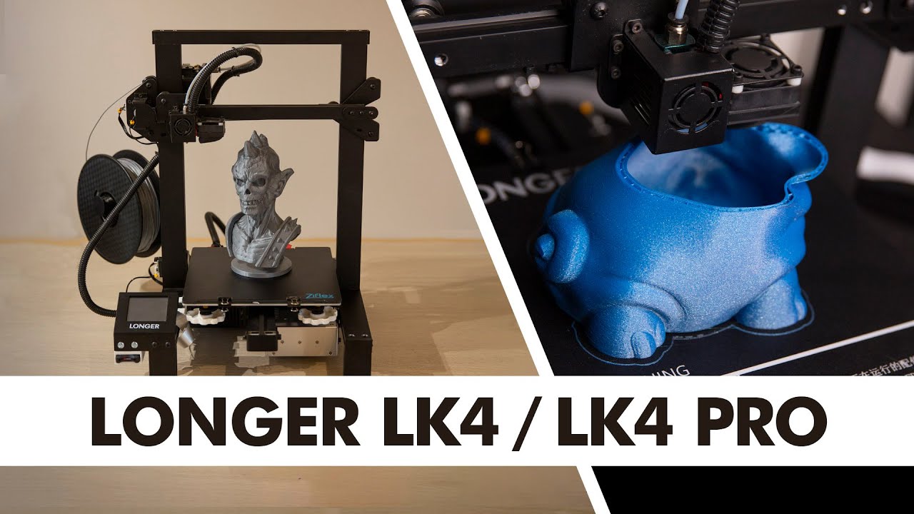 Test de l'imprimante 3D FDM Longer LK4 / Pro : pour se lancer dans l'impression 3D