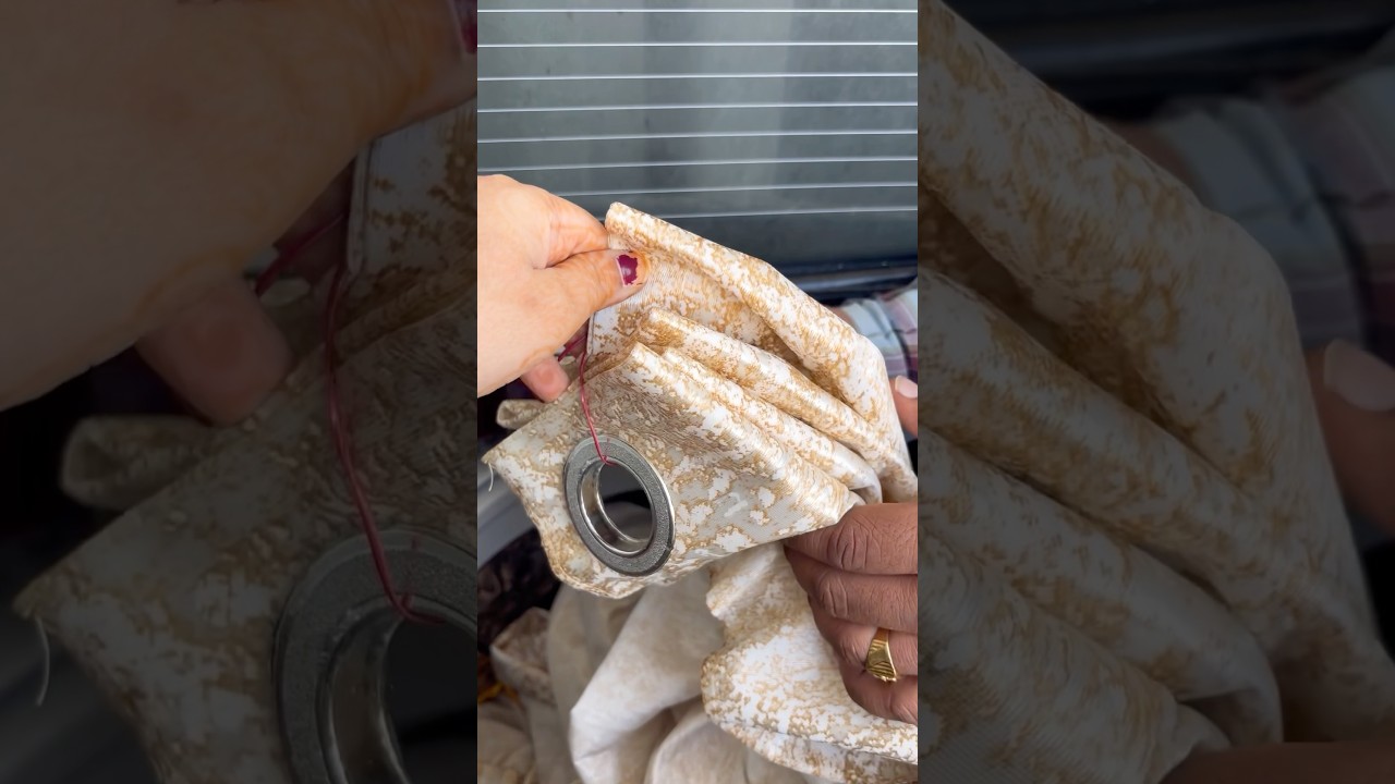 Washing machine mein bina nuksan parde wash karne ka tarika #curtaincleaning #videos #diwalicleaning