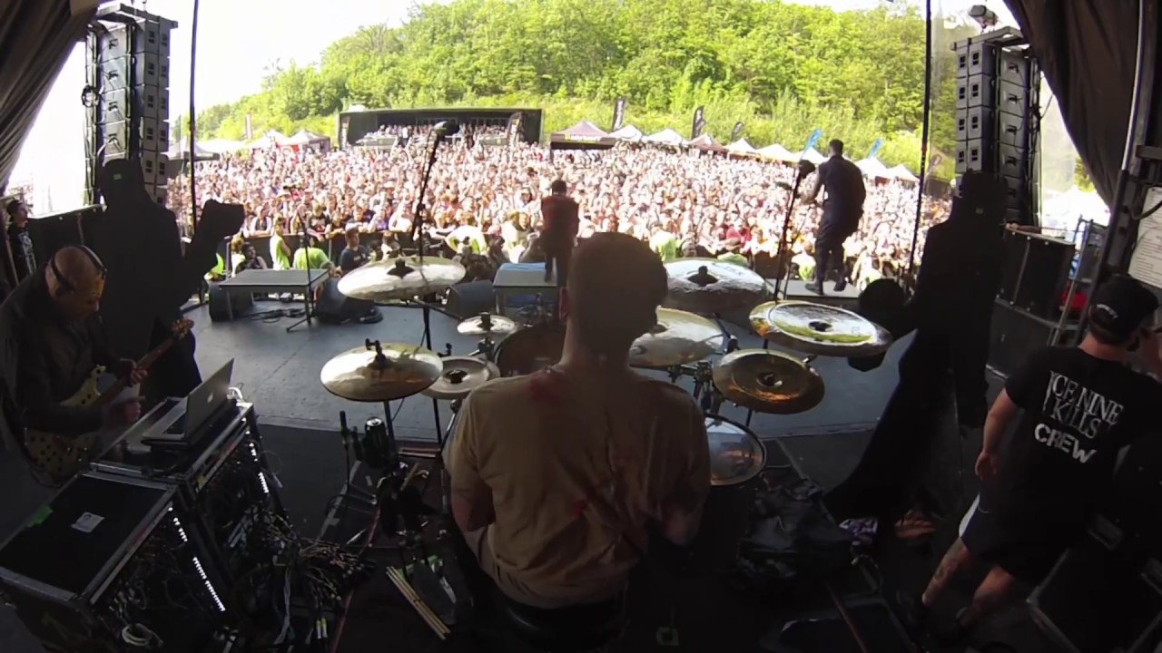 Bloodbath And Beyond - Drum Cam (7/26 - Scranton, PA)