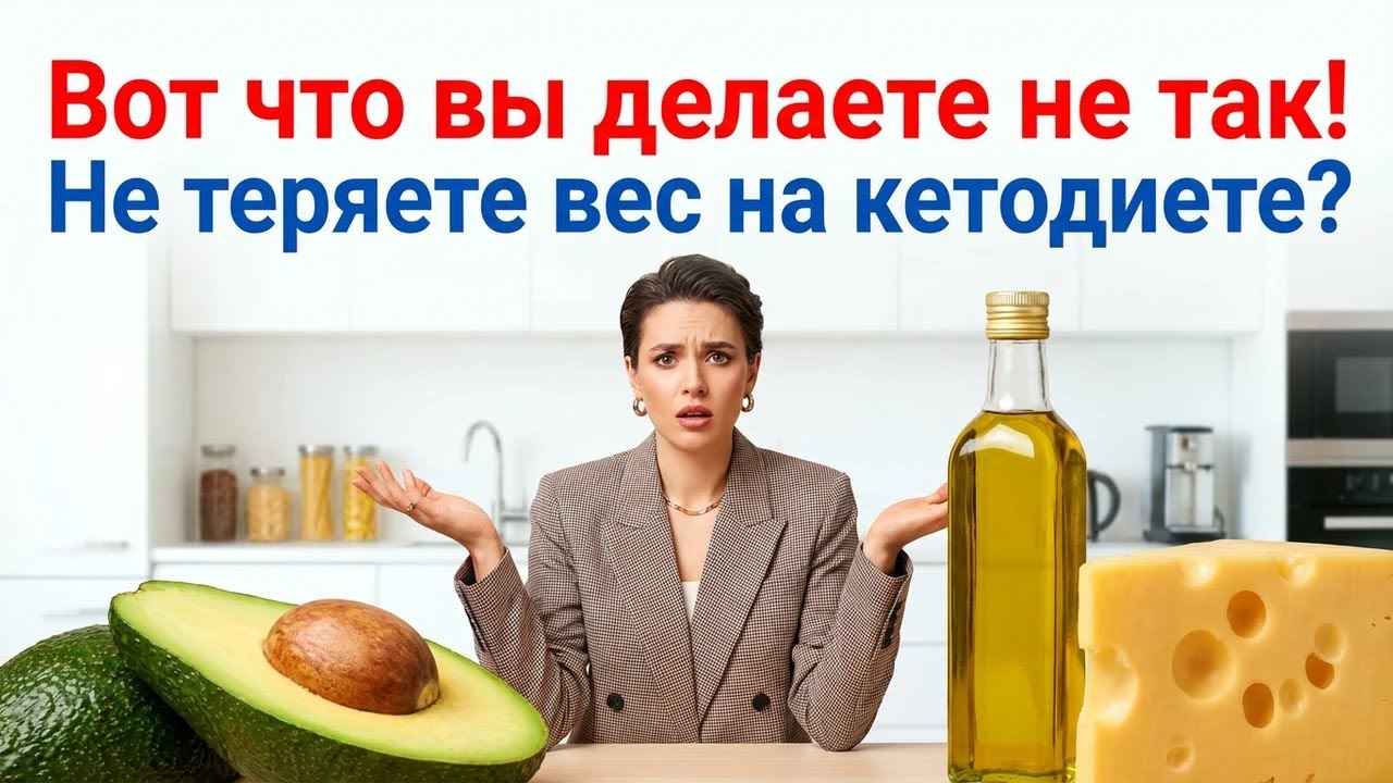 Почему кетодиета не работает? Узнайте 10 причин, из-за которых вы не худеете!