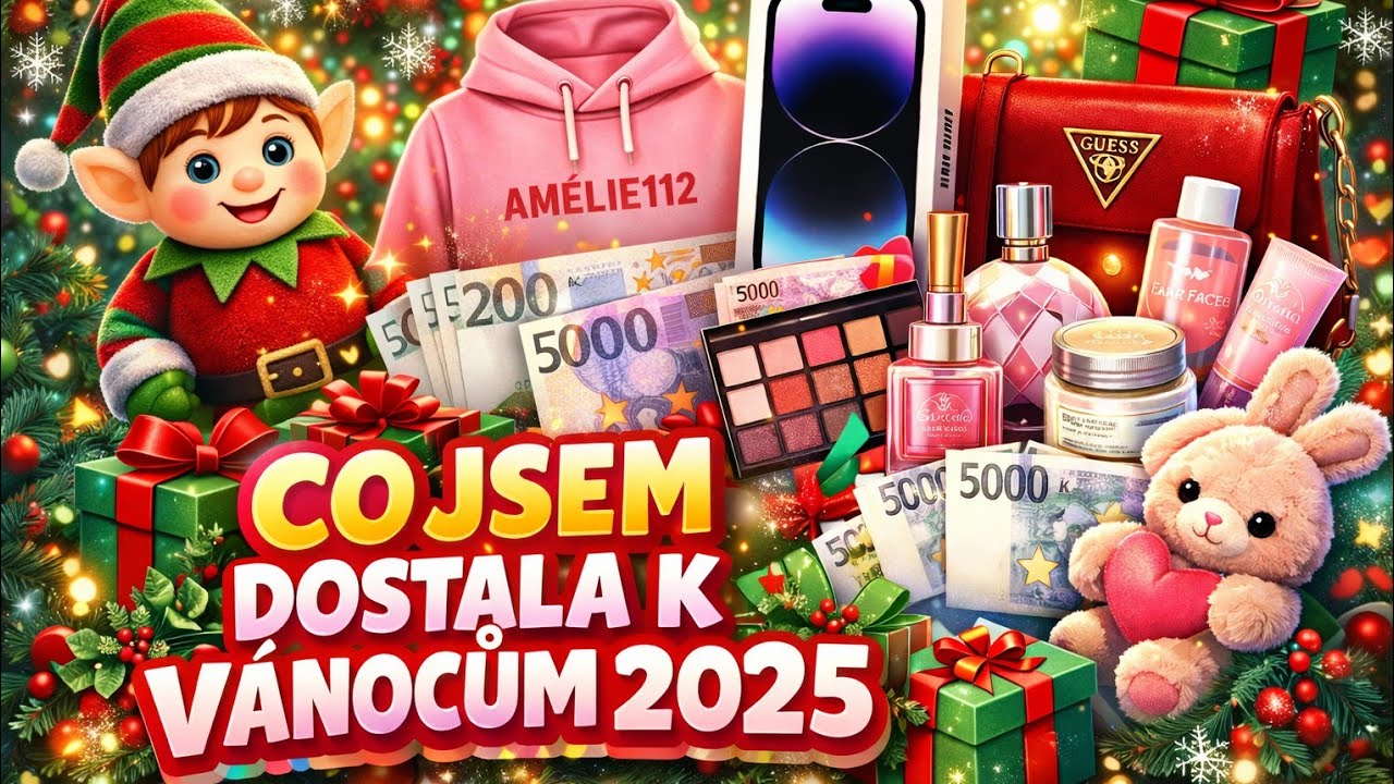 Co jsem dostala k Vánocům