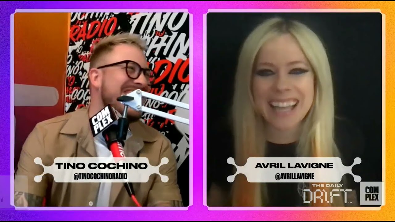 Avril Lavigne with Tino Cochino Complex Interview 14-03-2022