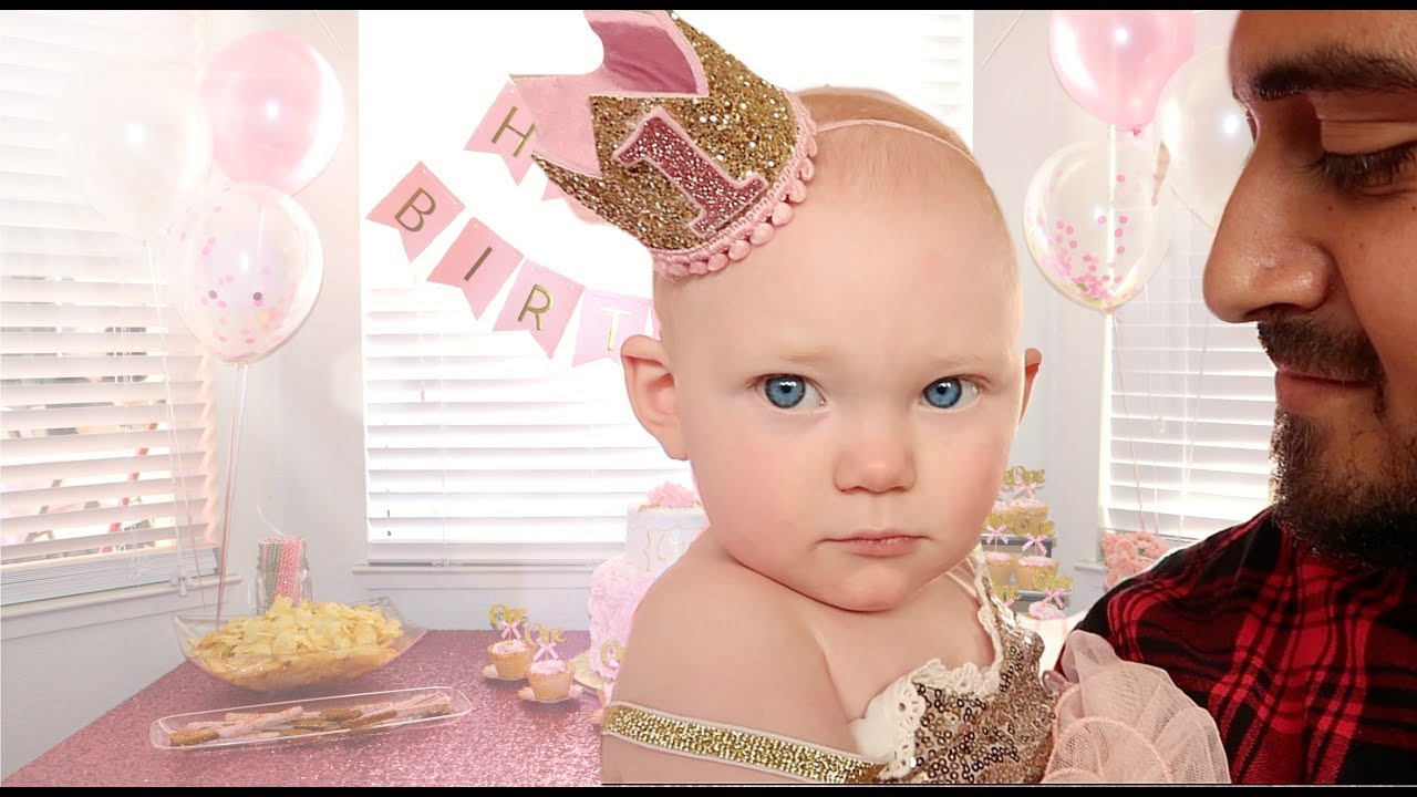 Our 7th Baby's 1ST BIRTHDAY PARTY!