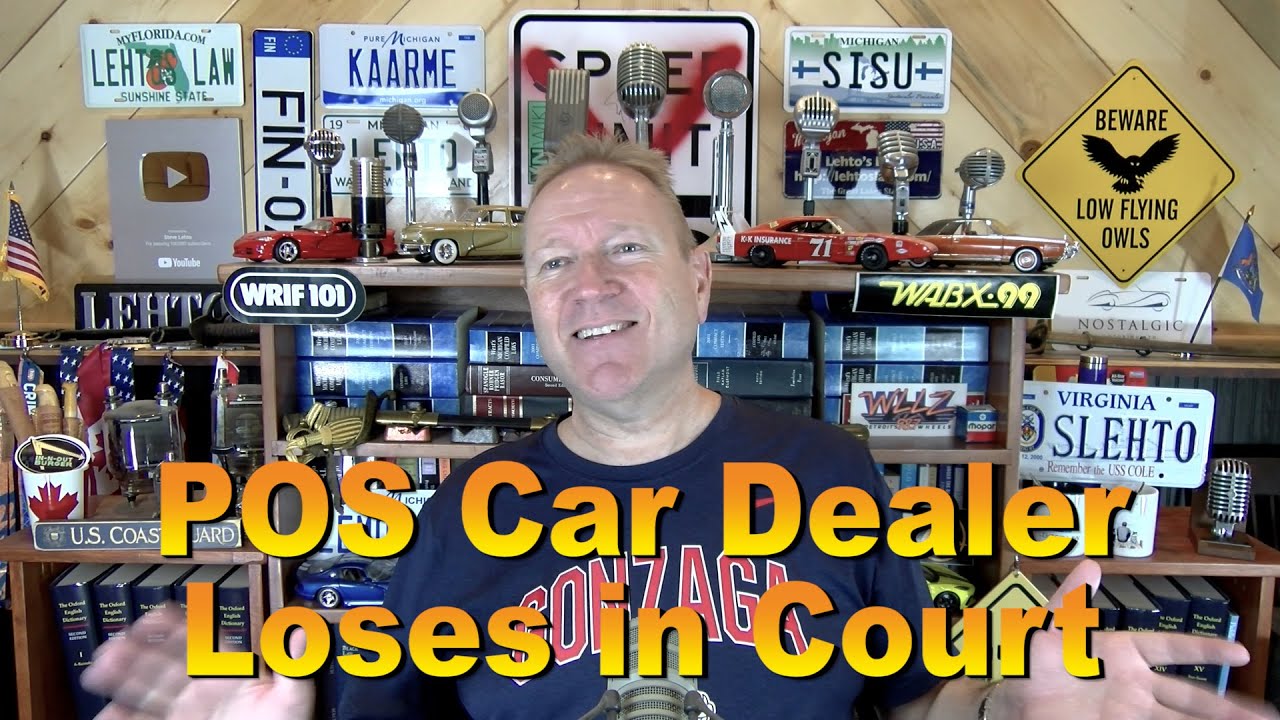 Car Dealer Loses in Court - Ep. 7.319
