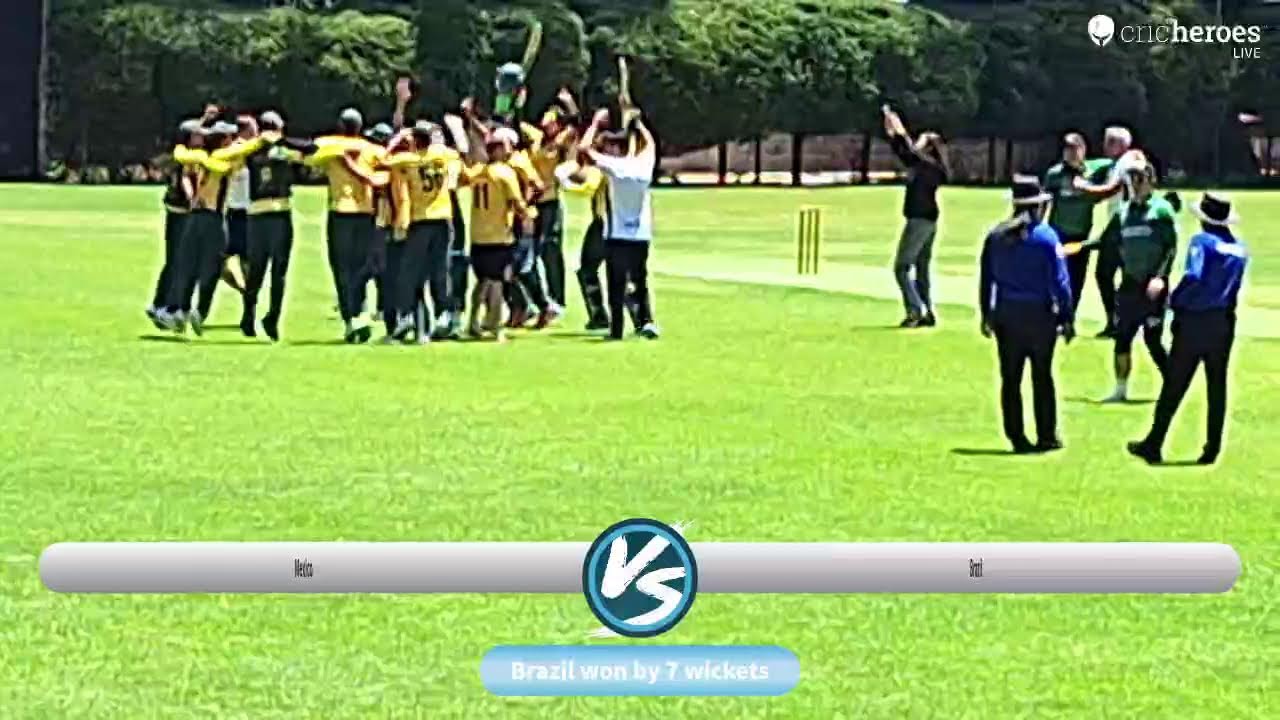 Mexico vs Brazil live cricket match | Campeonato CentroAmericano 2026 live - The Reforma Athletic Cl