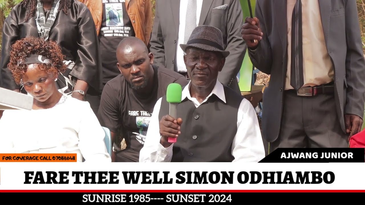 THE LIFE CELEBRATION OF SIMON ODHIAMBO AT THEIR HOME IN UGENYA RAGENG'NI...REST IN PEACE