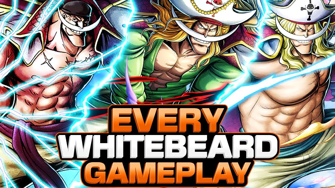 Every Whitebeard Gameplay (February 2024) | One Piece Bounty Rush