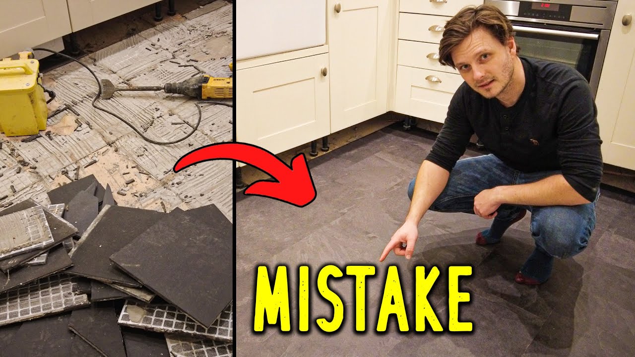 DIY Kitchen Floor Makeover: Laying Karndean Glue Down Vinyl Tiles