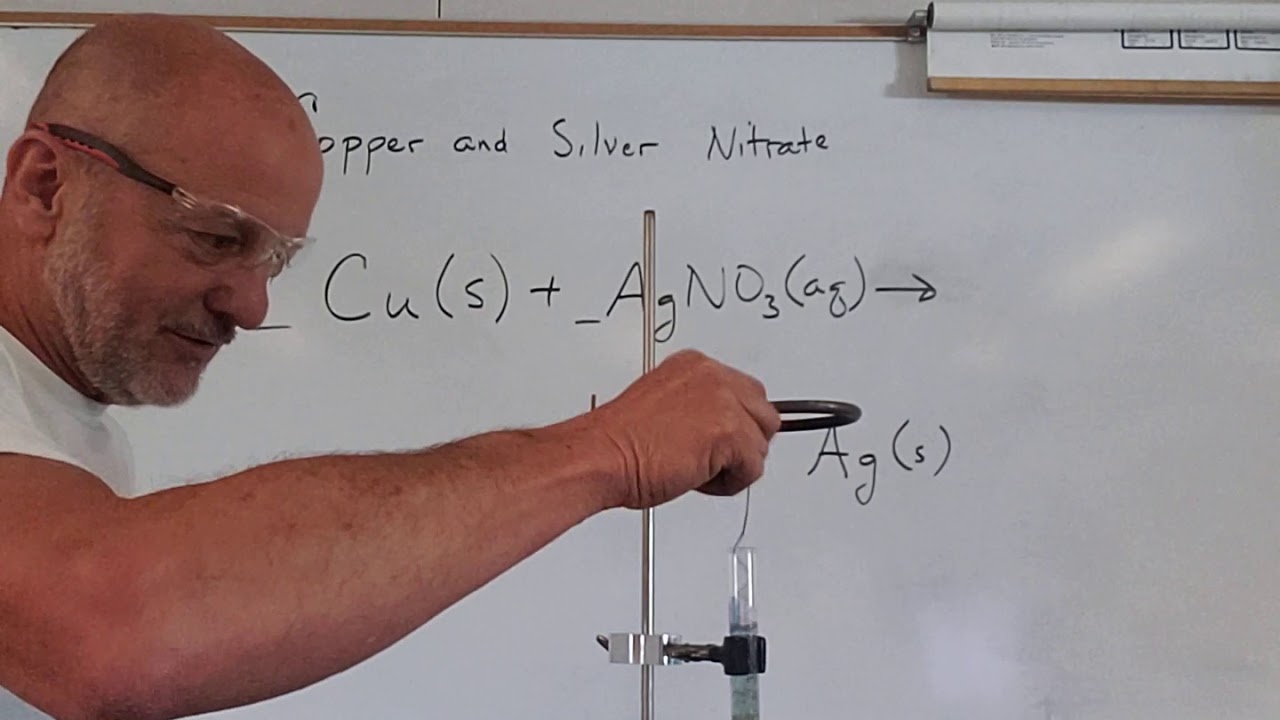 Copper and Silver Nitrate lab