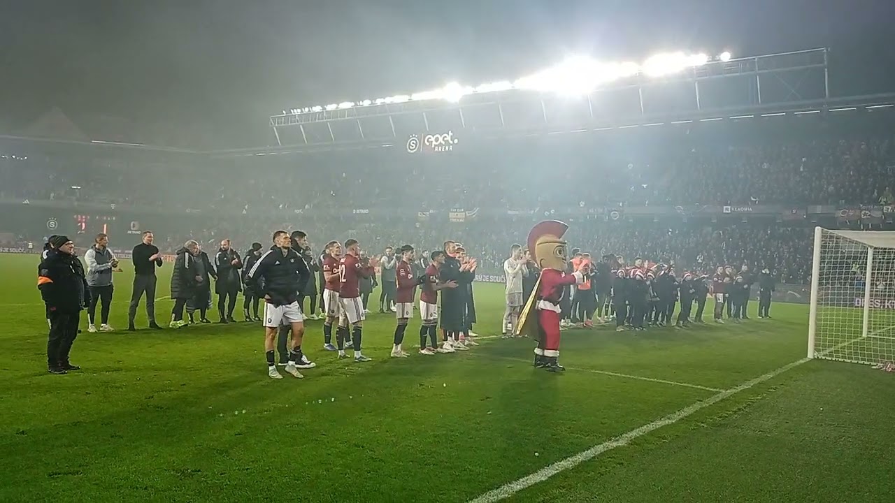 Sparta - Teplice 17.12. 2023 Letná - děkovačka 🟦🟨🟥