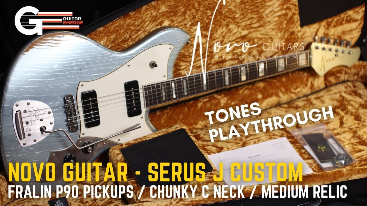 Novo Guitars - Serus J Custom (Fralins P-90s & Chunky C Neck)