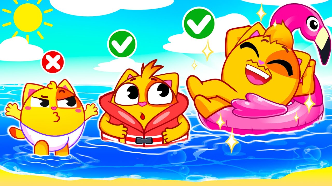 Swimming Pool Rules 🌊🛟 Safety Tips for Kids 🎶 Funny Songs For Toddlers