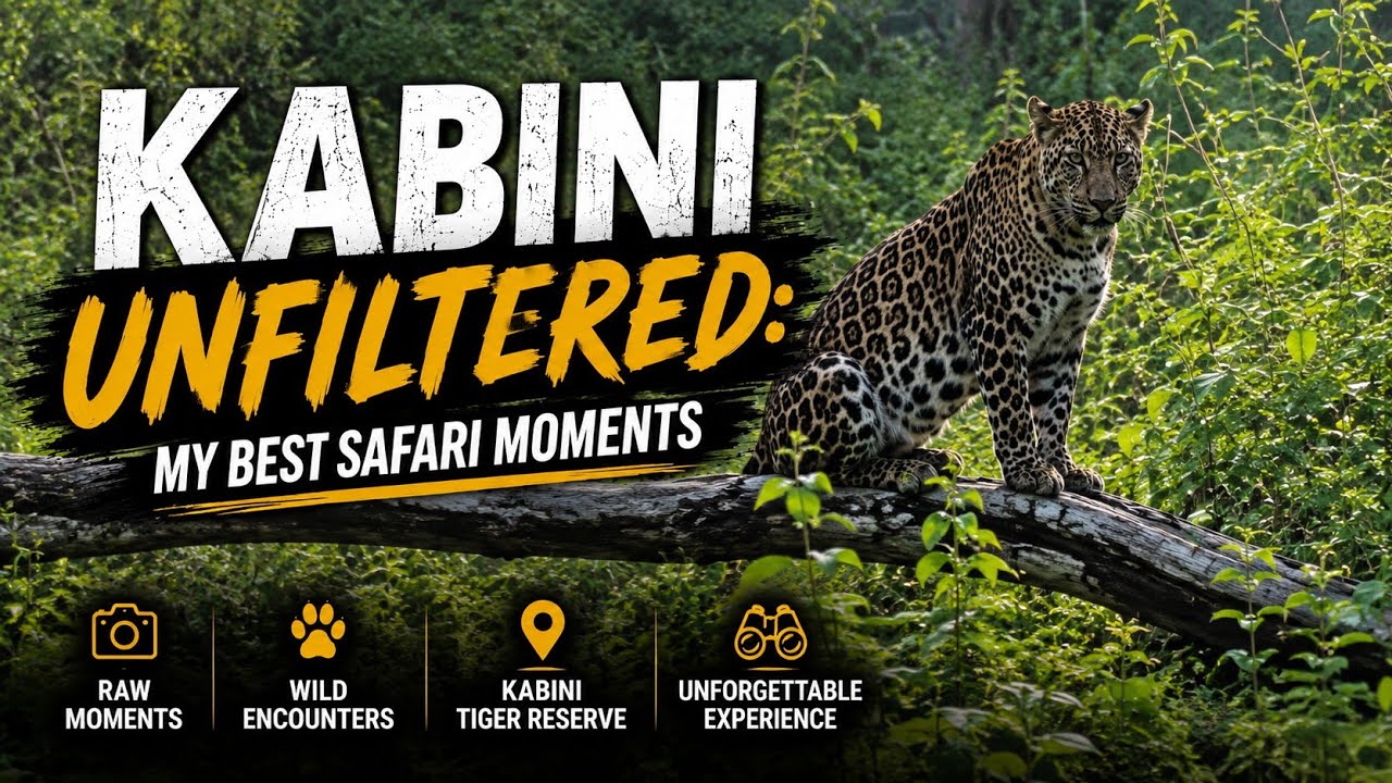 Kabini Tiger Reserve Safari | Leopard, Tiger & Elephant Sightings | Unfiltered Wildlife Experience