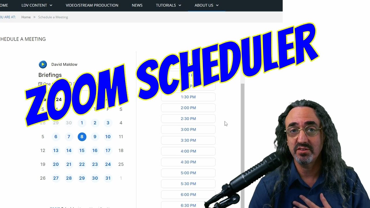 Zoom Scheduler