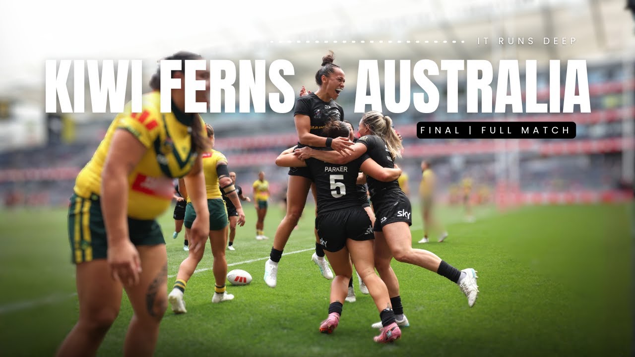Kiwi Ferns v Jillaroos | 2025 Pacific Championships | Full Match Replay | Final