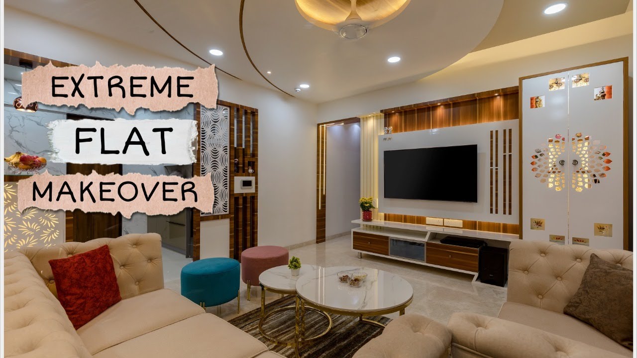 Best Home Interiors | 3 Bhk Flat | Modern Interior | Kams Designer Zone