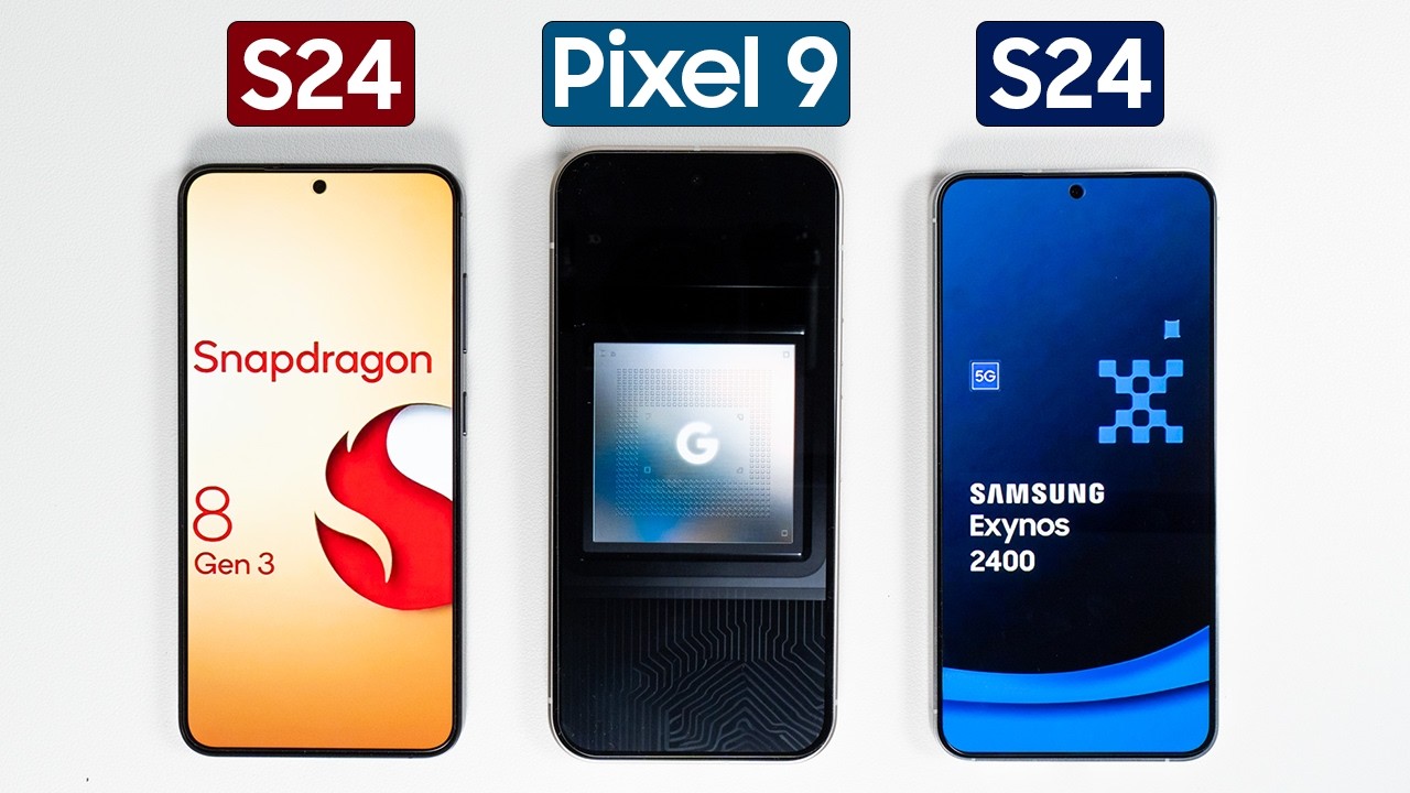 Pixel 9 vs S24 Battery Test: Exynos vs Snapdragon vs Tensor!