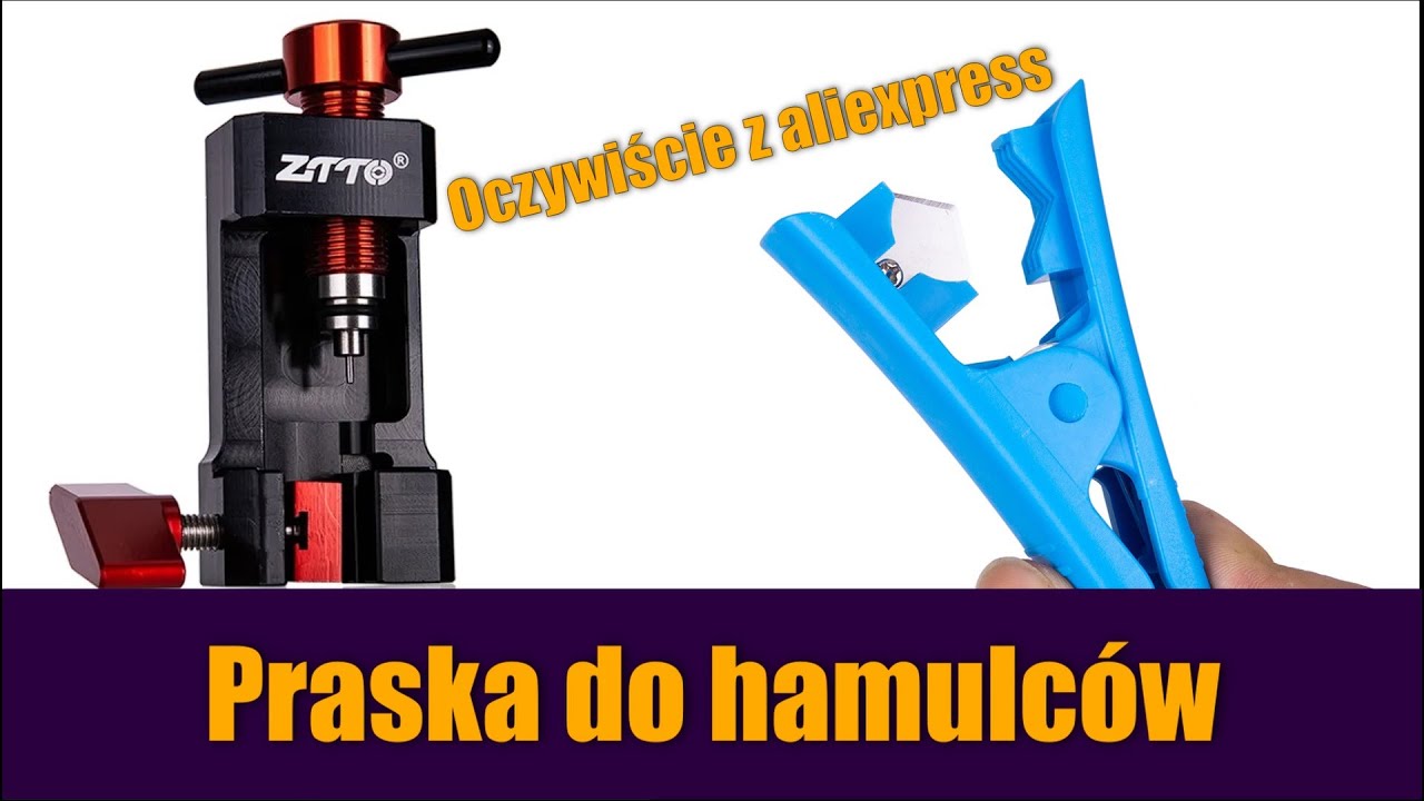 Nigdy więcej męczenia się z przewodami i oliwkami! Prasa do hamulc&oacute;w ZTTO- Dobre, bo Chińskie?