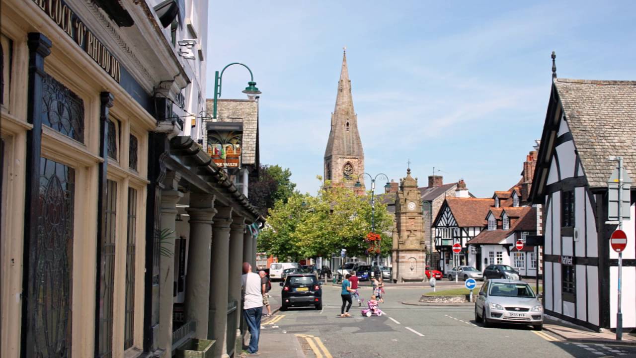 A walk around Ruthin, North Wales