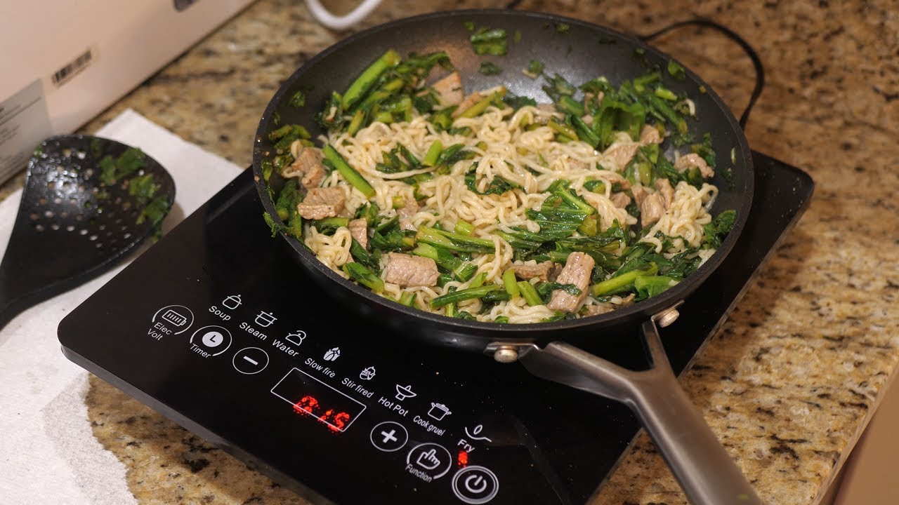 Testing a Portable Induction Cooktop From Temu!