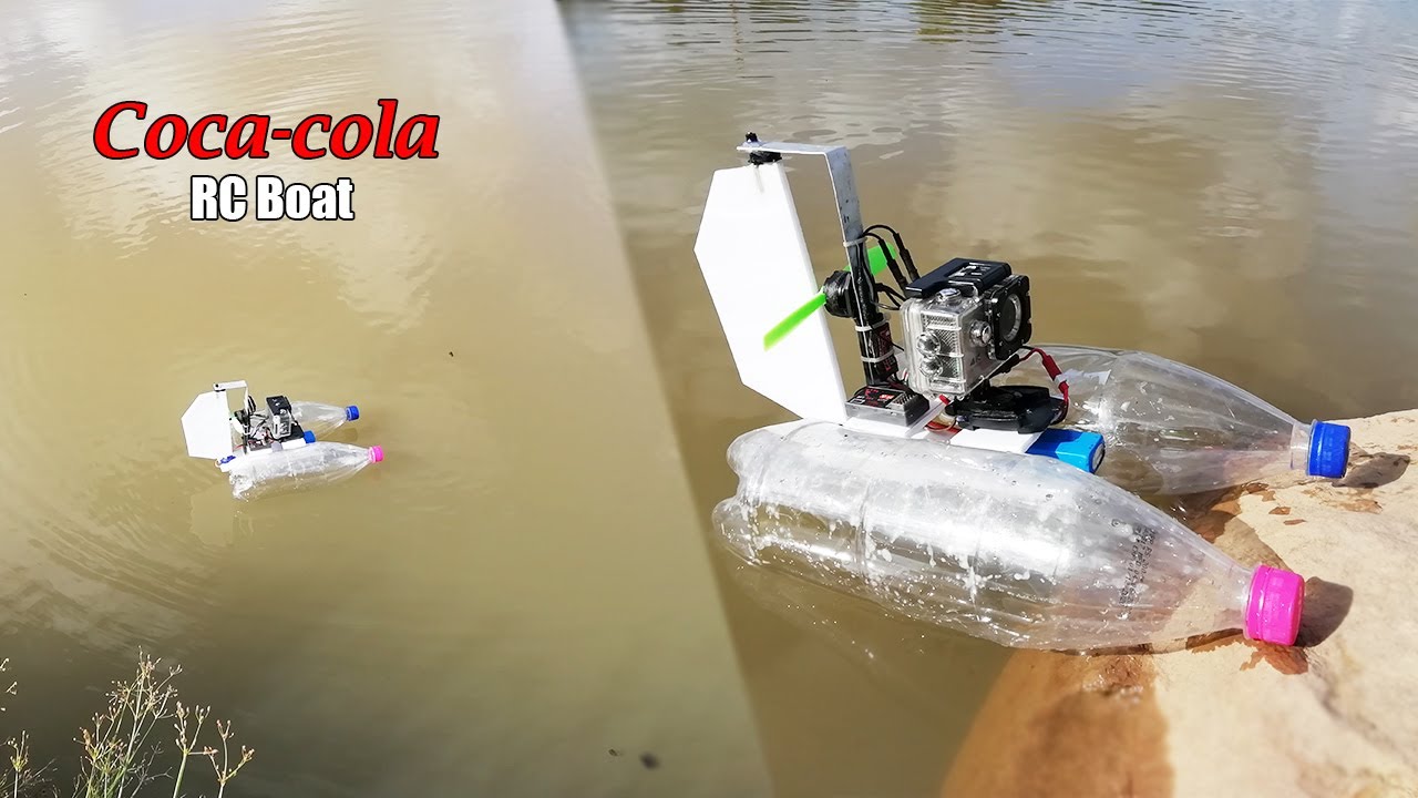 How to make a RC Boat | Homemade bottle Air Boat | Recycling plastic bottle Boat | SkyRC Academy