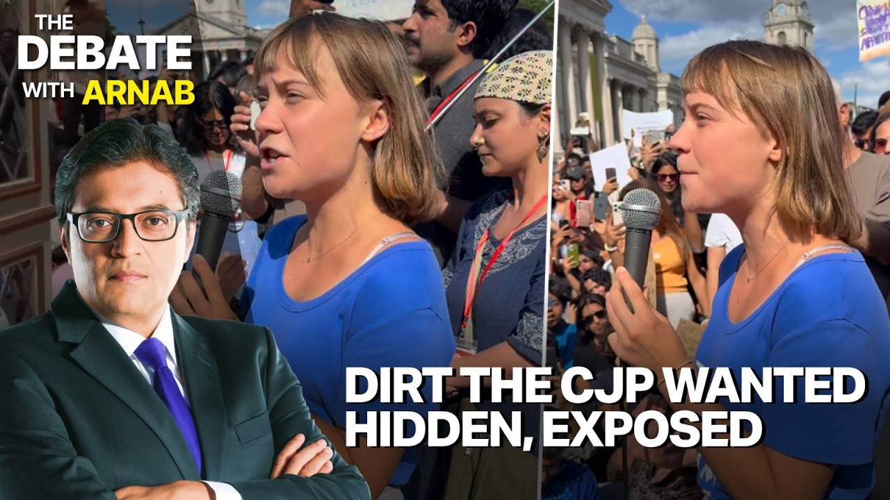 Debate With Arnab: CJP&rsquo;s Foreign Hand Totally Exposed As Greta Thunberg Comes Out In Open