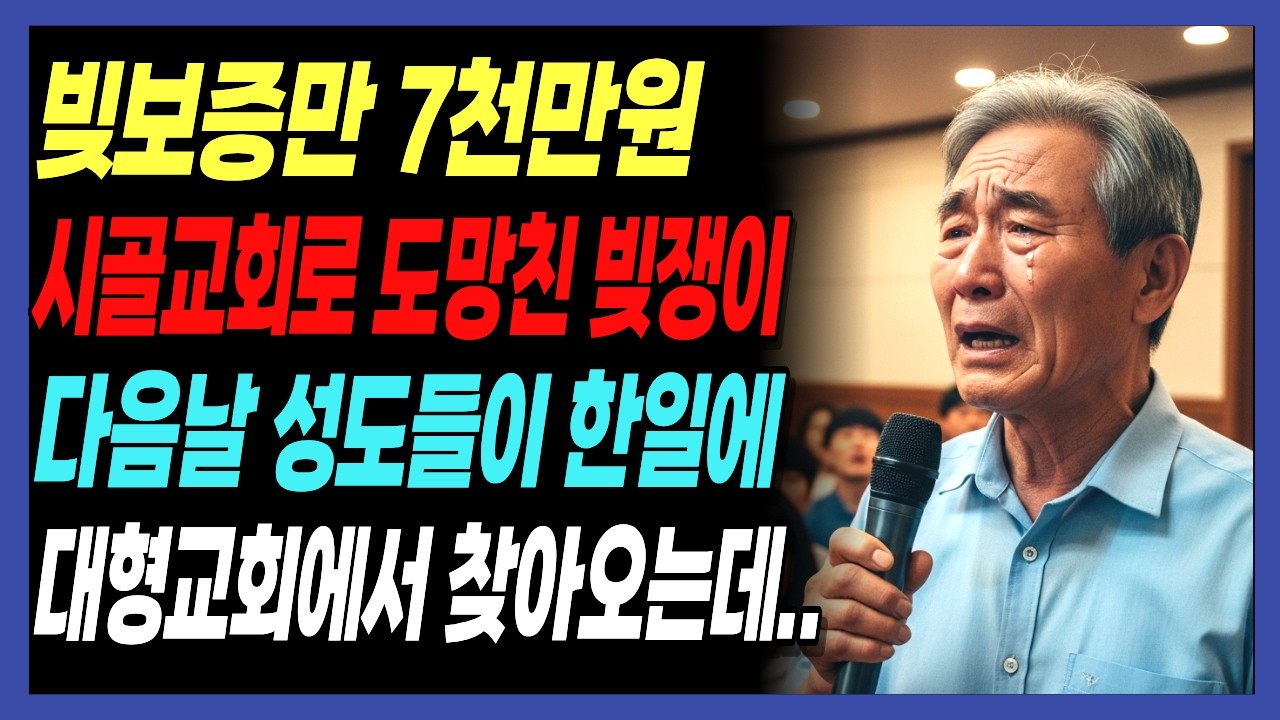 [신앙간증] 시골교회가 부흥하자 대형교회 탐방팀이 공동체 모습보고 경악