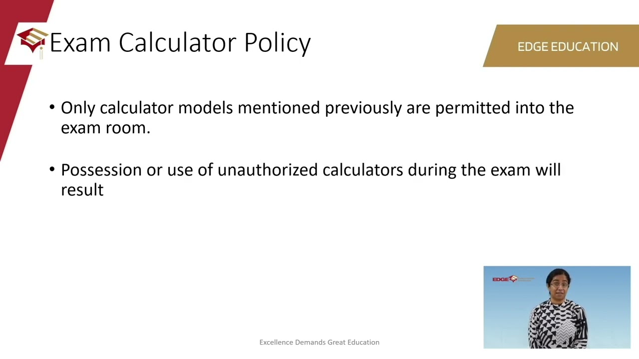 CFA Calculator - Introduction & Policy