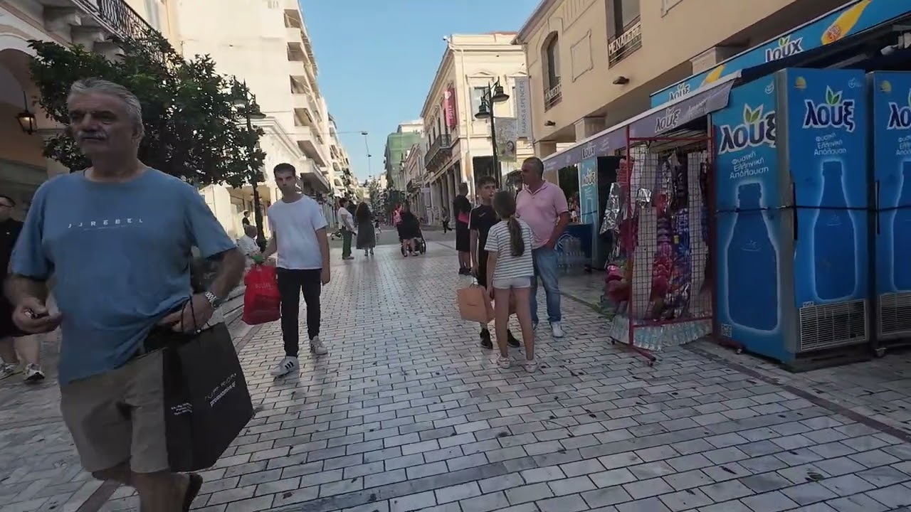 Βόλτα στο κέντρο της Πάτρας 