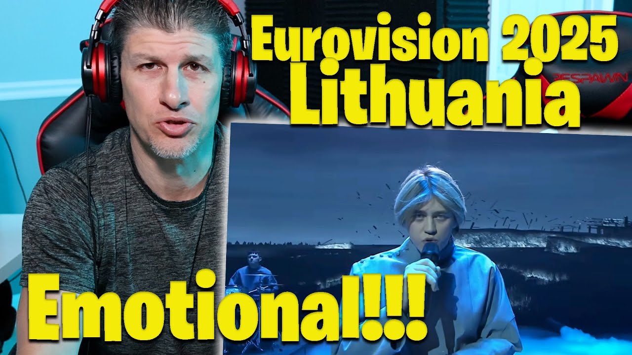 Katarsis - Tavo Akys | Lithuania 🇱🇹 | Official Music Video | Eurovision 2025 REACTION!!!