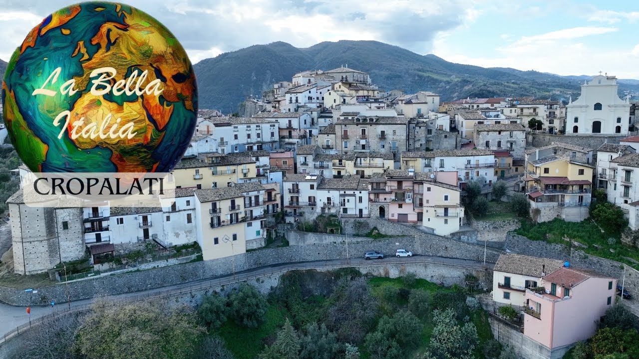 Cropalati (CS) dall'alto: un viaggio tra storia e natura