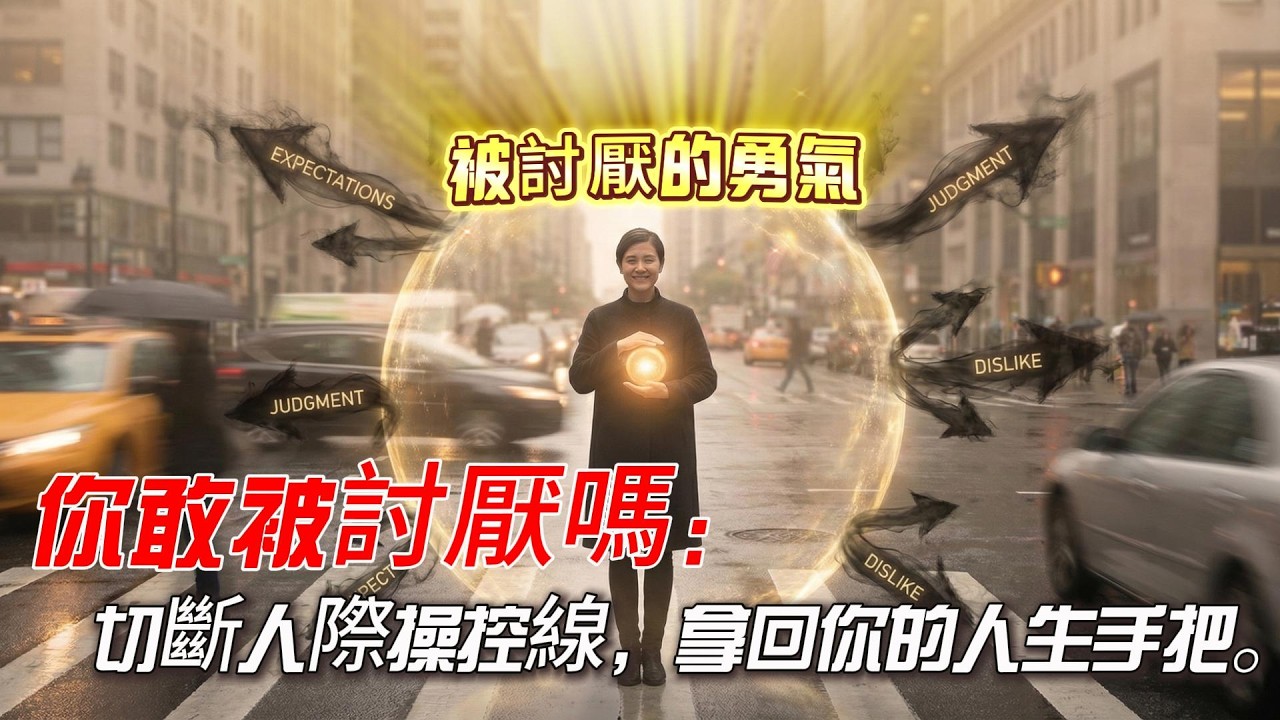 你敢被討厭嗎？切斷人際操控線，拿回你的人生手把。