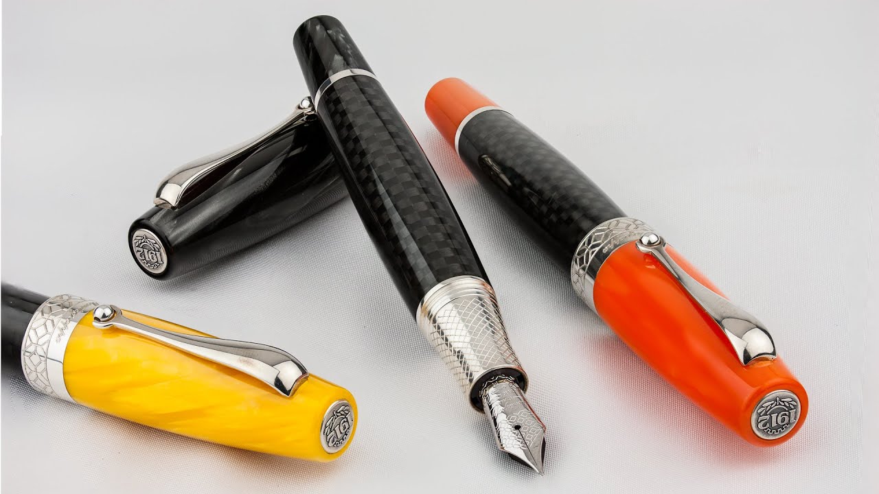 Montegrappa Miya Carbon Fountain Pen Review