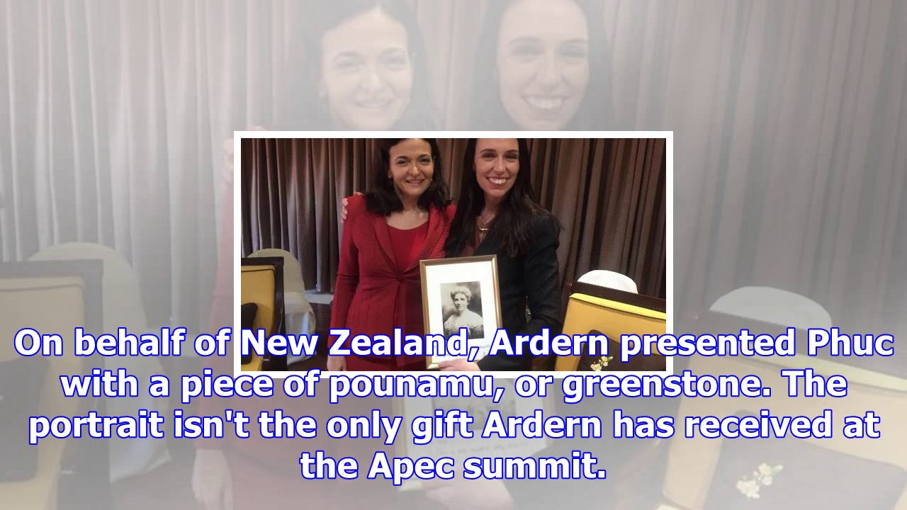 Prime minister jacinda ardern's surprise gift from vietnam