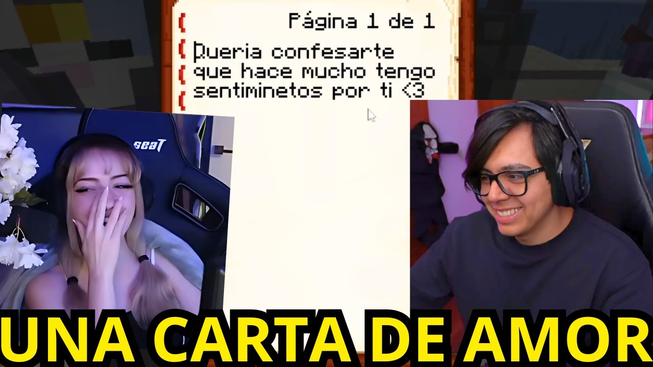 SYLVEEY LE ESCRIBE UNA CARTA DE AMOR A DAARICK | ambas perspectivas