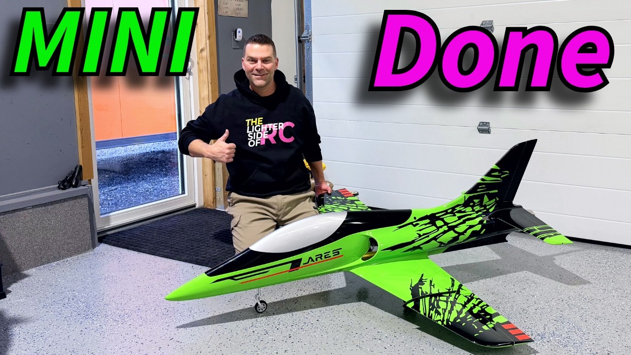 Mind-Blowing KRILL ARES RC Jet Ready for Action