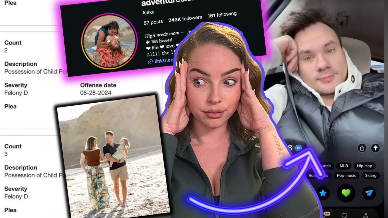 MOMMY INFLUENCERS PED0 HUSBAND CAUGHT ON TINDER...