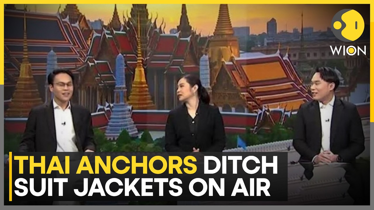 Thailand: News Anchors Drop Jackets on Air to Support Energy Drive | WION
