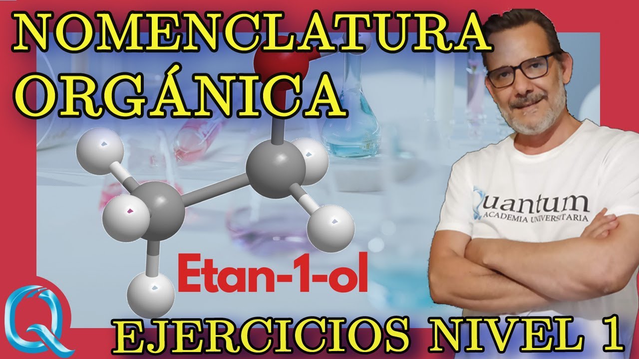 🎁 Ejercicios NOMENCLATURA ORGANICA básica. Fórmula a nombre.