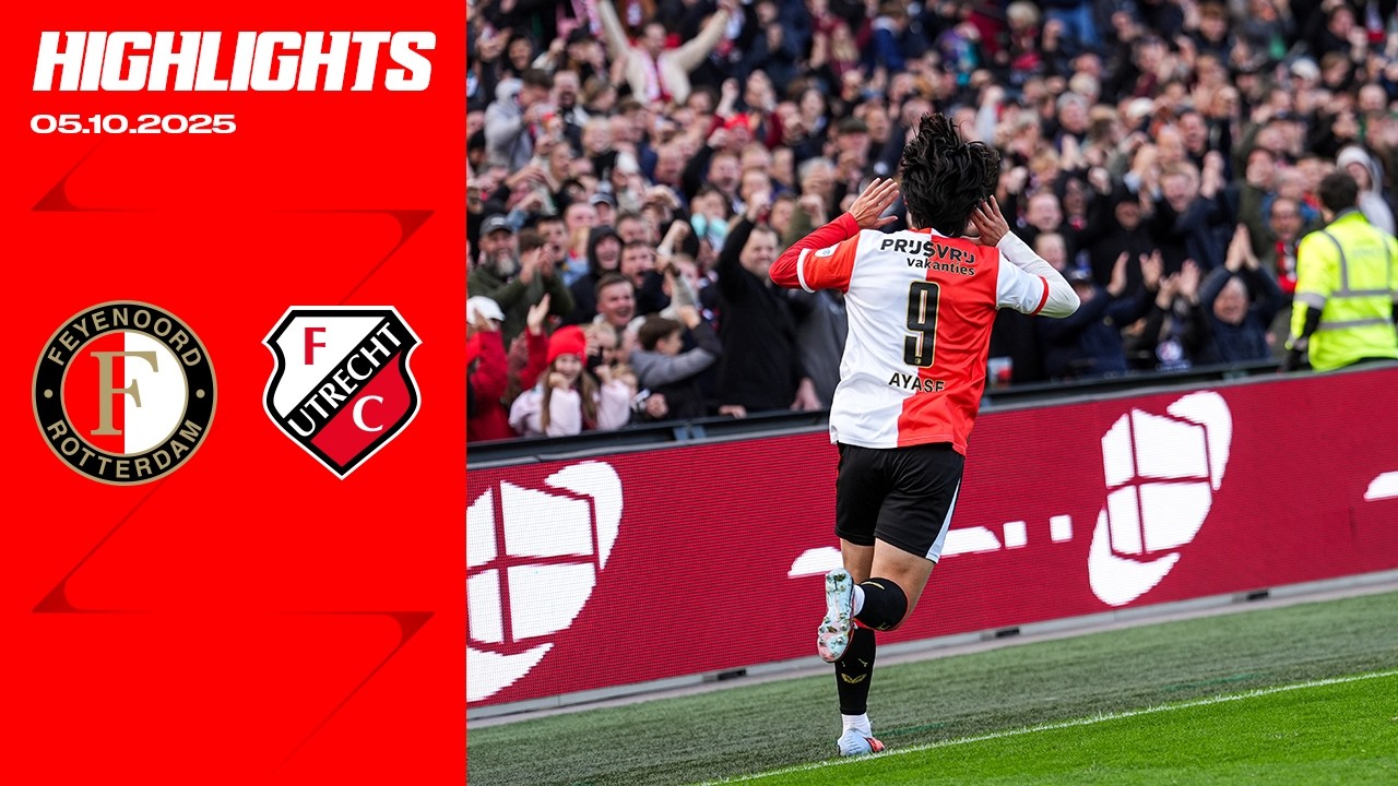 Highlights Feyenoord - FC Utrecht | Eredivisie 2025-2026