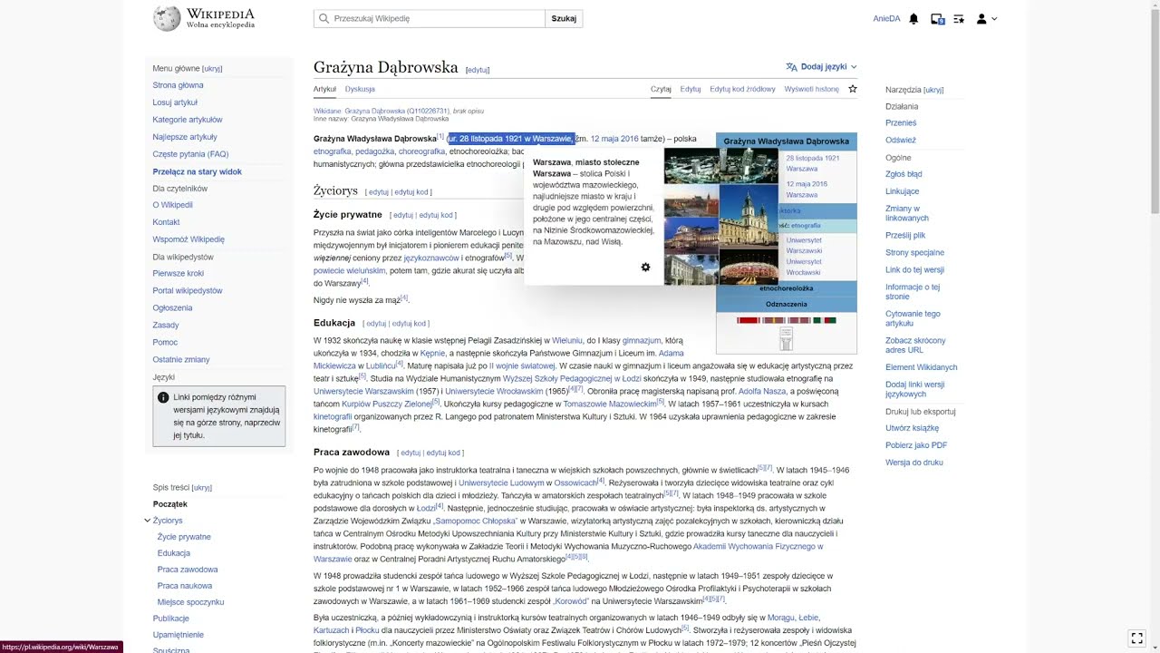Tutorial: Om&oacute;wienie struktury artykułu - Wikipedia