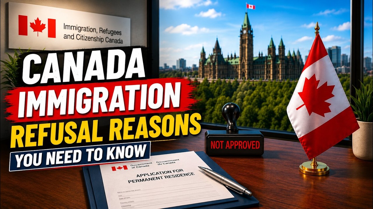 Top 10 Canada PR Refusal Reasons Applicants Should Know Before Applying